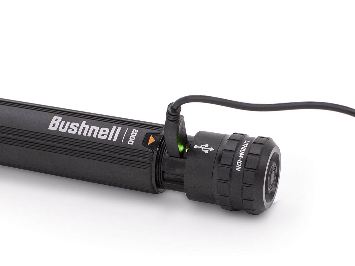 Bushnell 2000-Lumen Flashlight