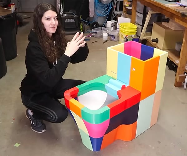 Making a 3D-Printed Toilet