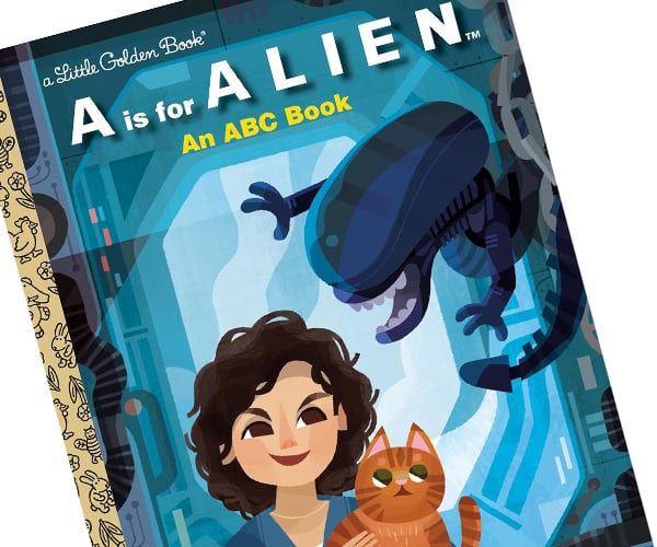 A Is for Alien Little Golden Book