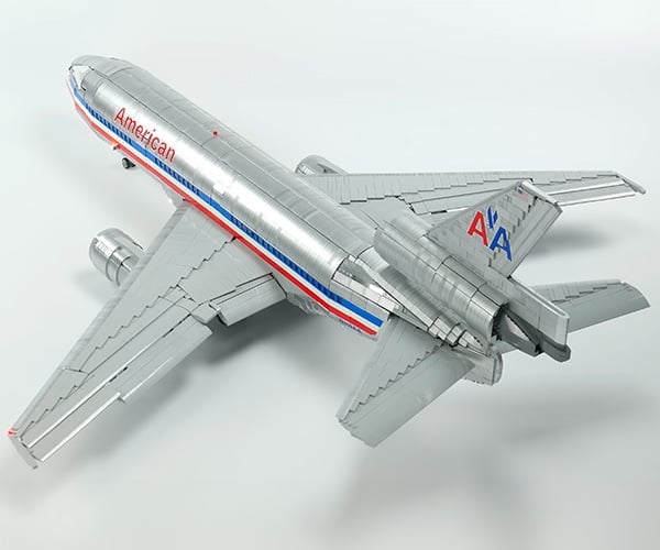 LEGO DC-10 Jumbo Jet Model