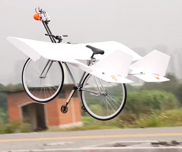 Making a Flying Bicycle