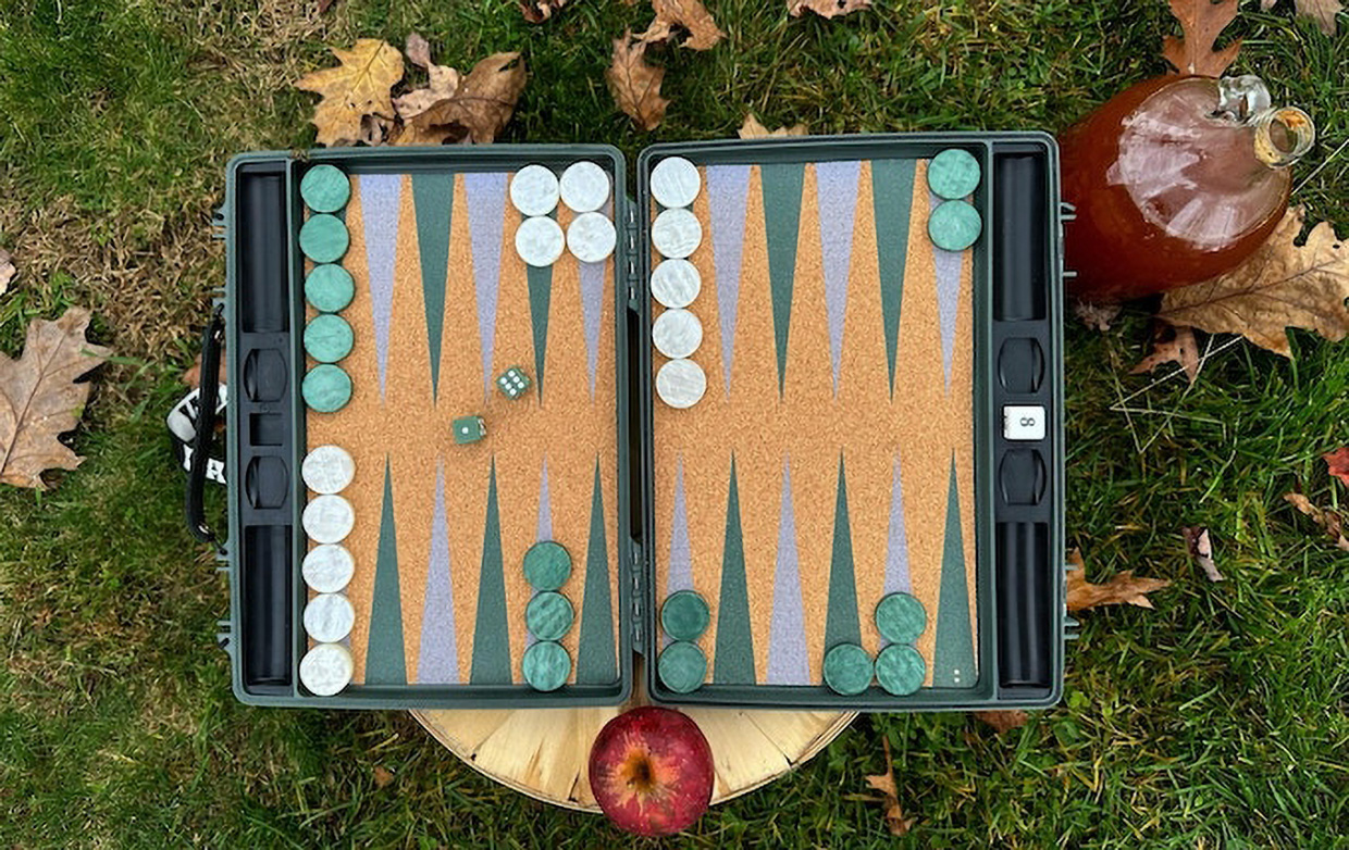 GAMMN Portable Backgammon Board