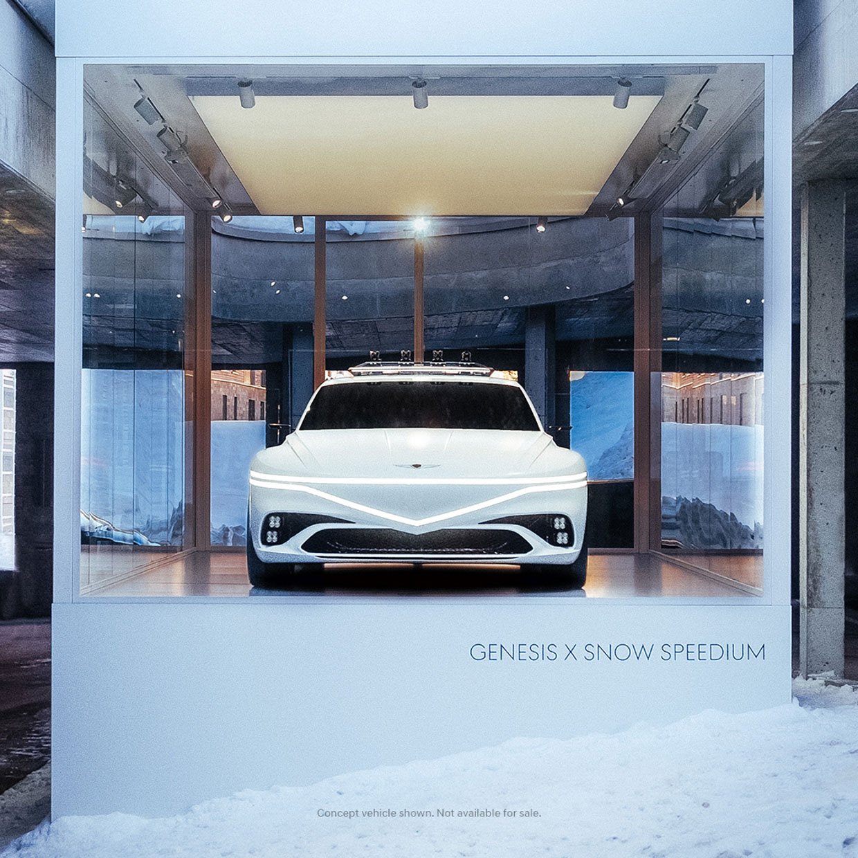 Genesis X Snow Speedium Concept