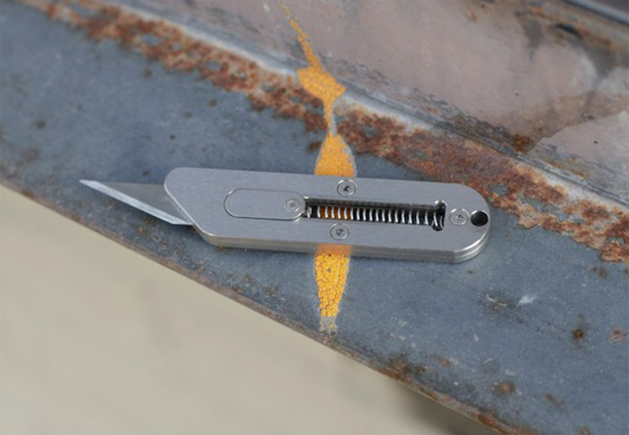 Sardine Titanium Keychain Knife