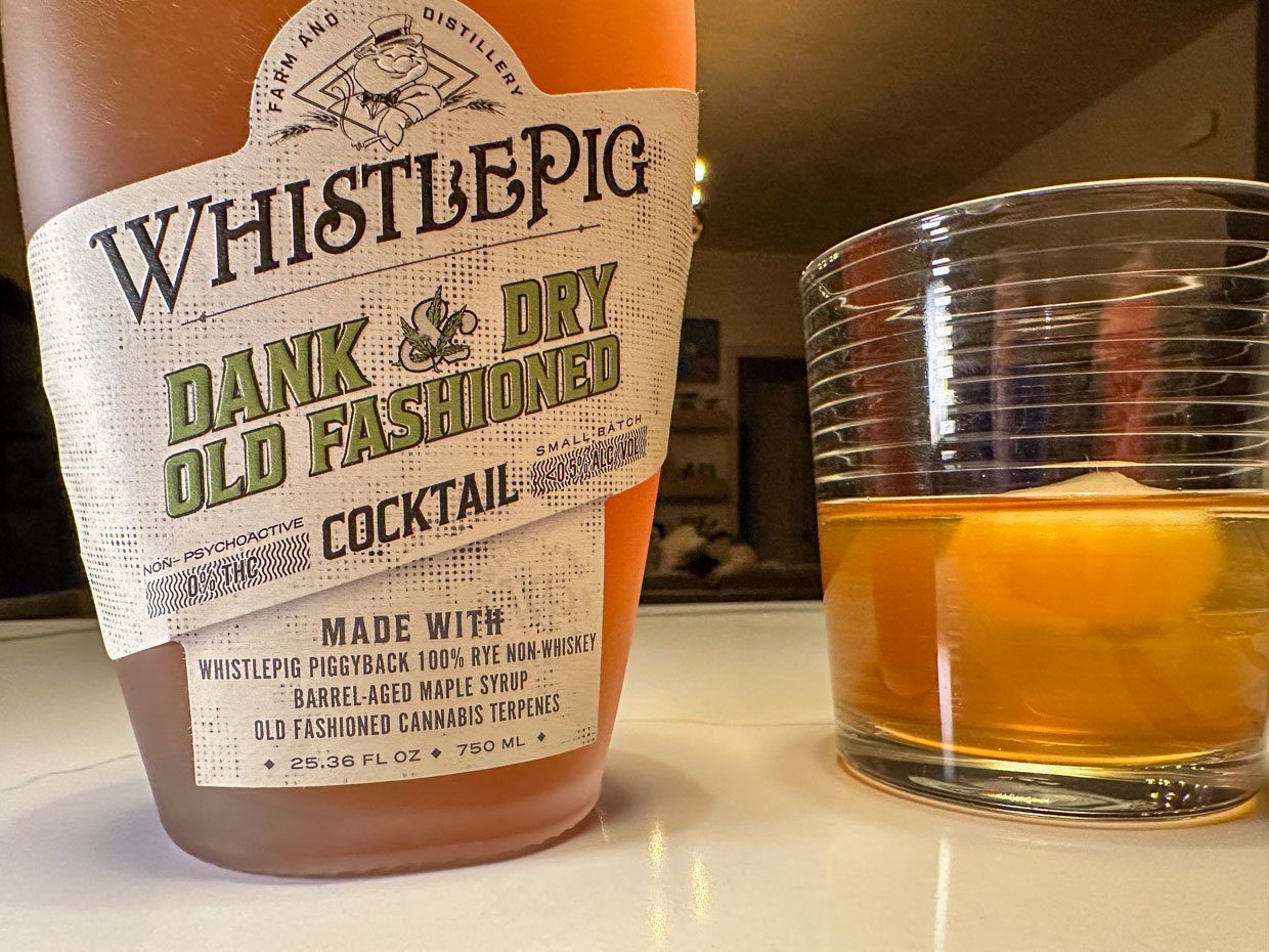 WhistlePig Dank & Dry Old Fashioned Cocktail