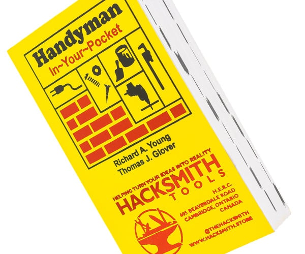 Handyman in Your Pocket Reference Book