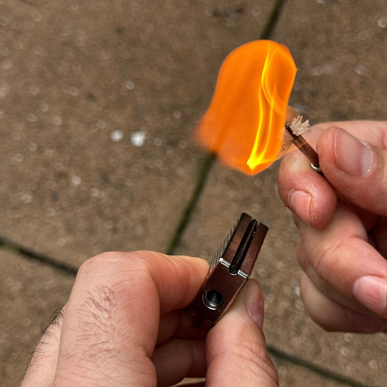 Maratac Flame Vault Match Titanium Lighter