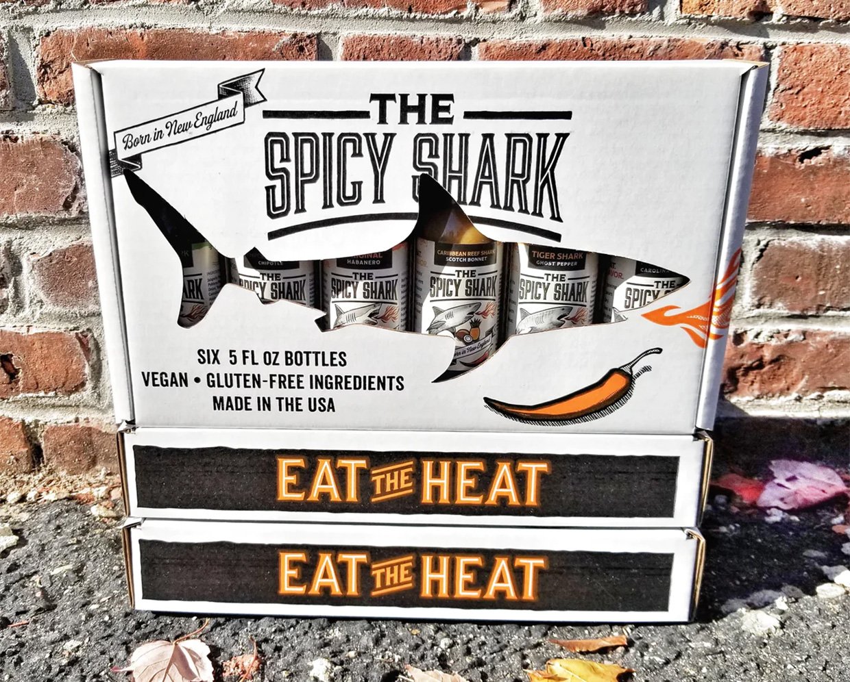 Spicy Shark Hot Sauce Gift Box