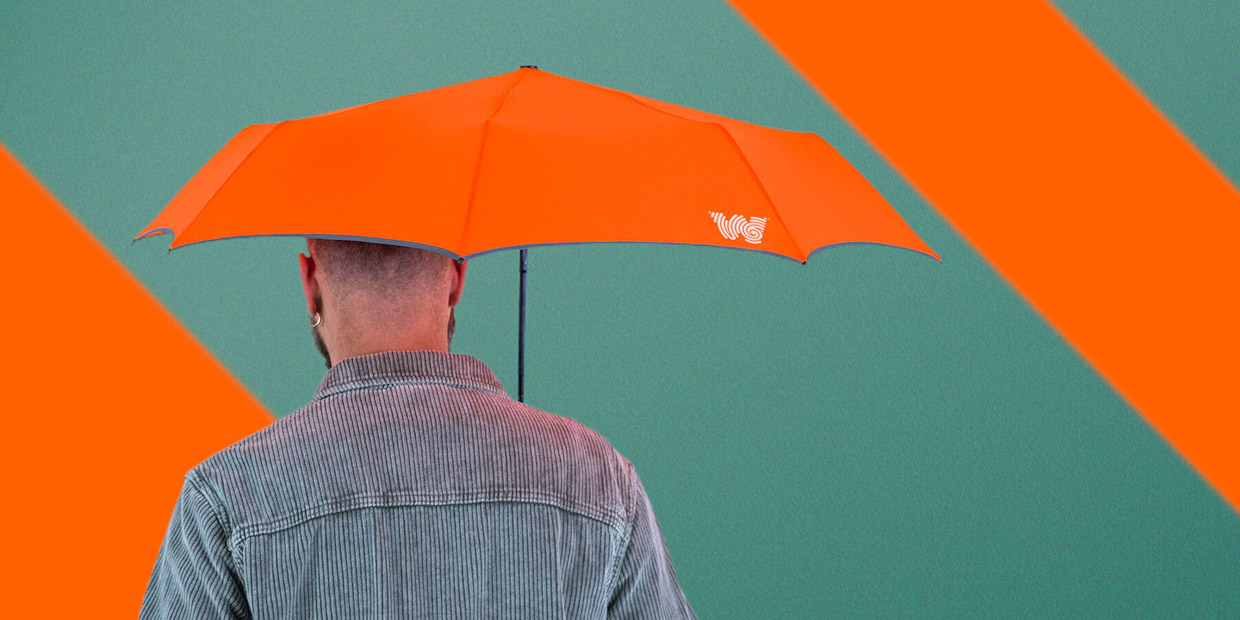 Weatherman Travel Umbrella