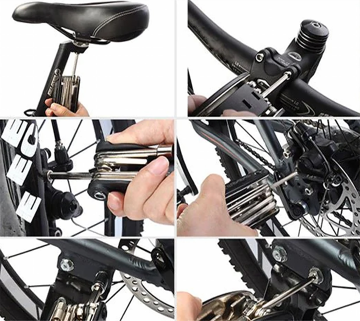 15-in-1 Bicycle Repair Tool Kit