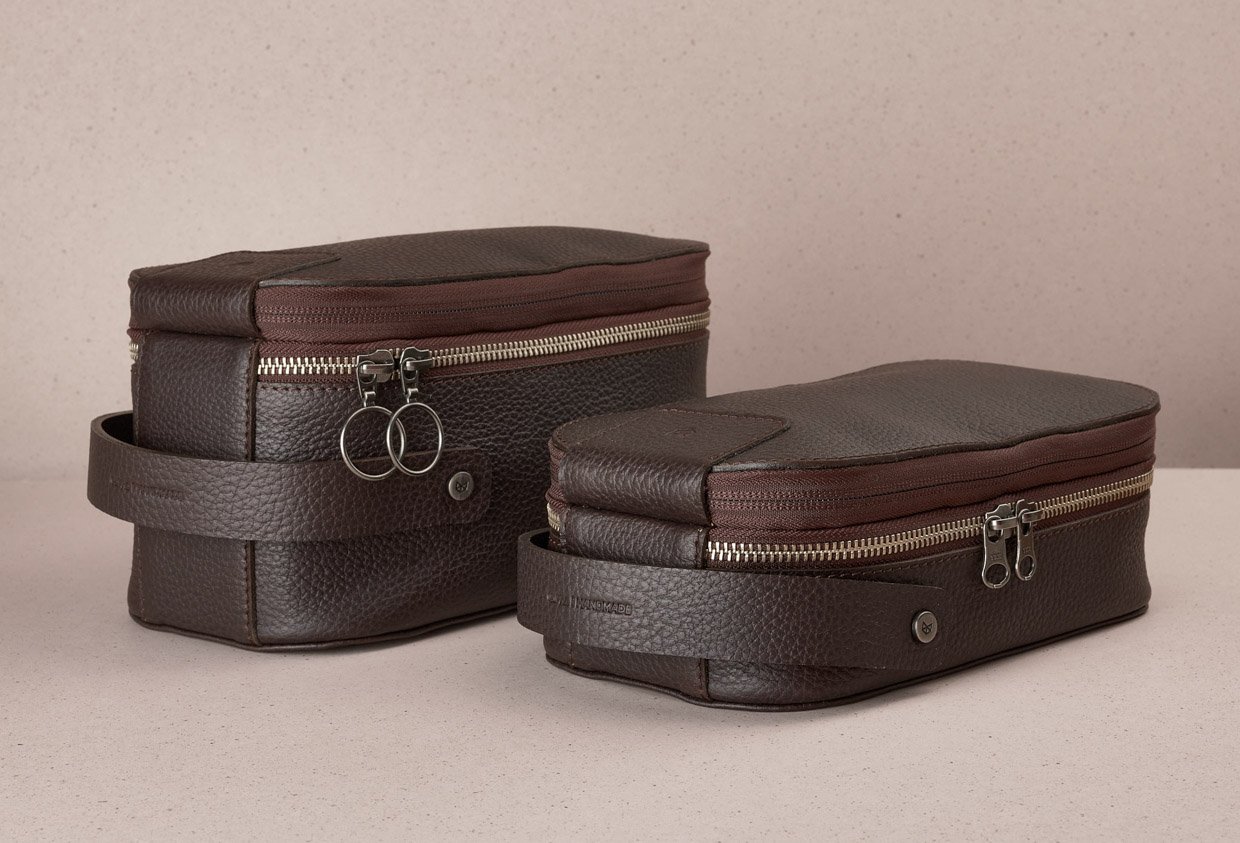 Capra Leather Rover Toiletry Bags