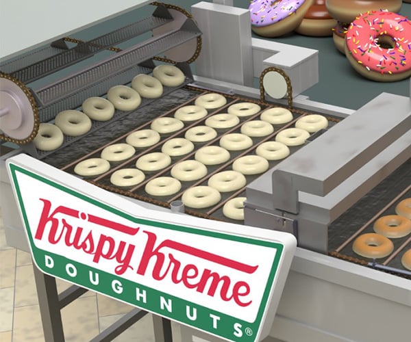 How a Krispy Kreme Donut Machine Works