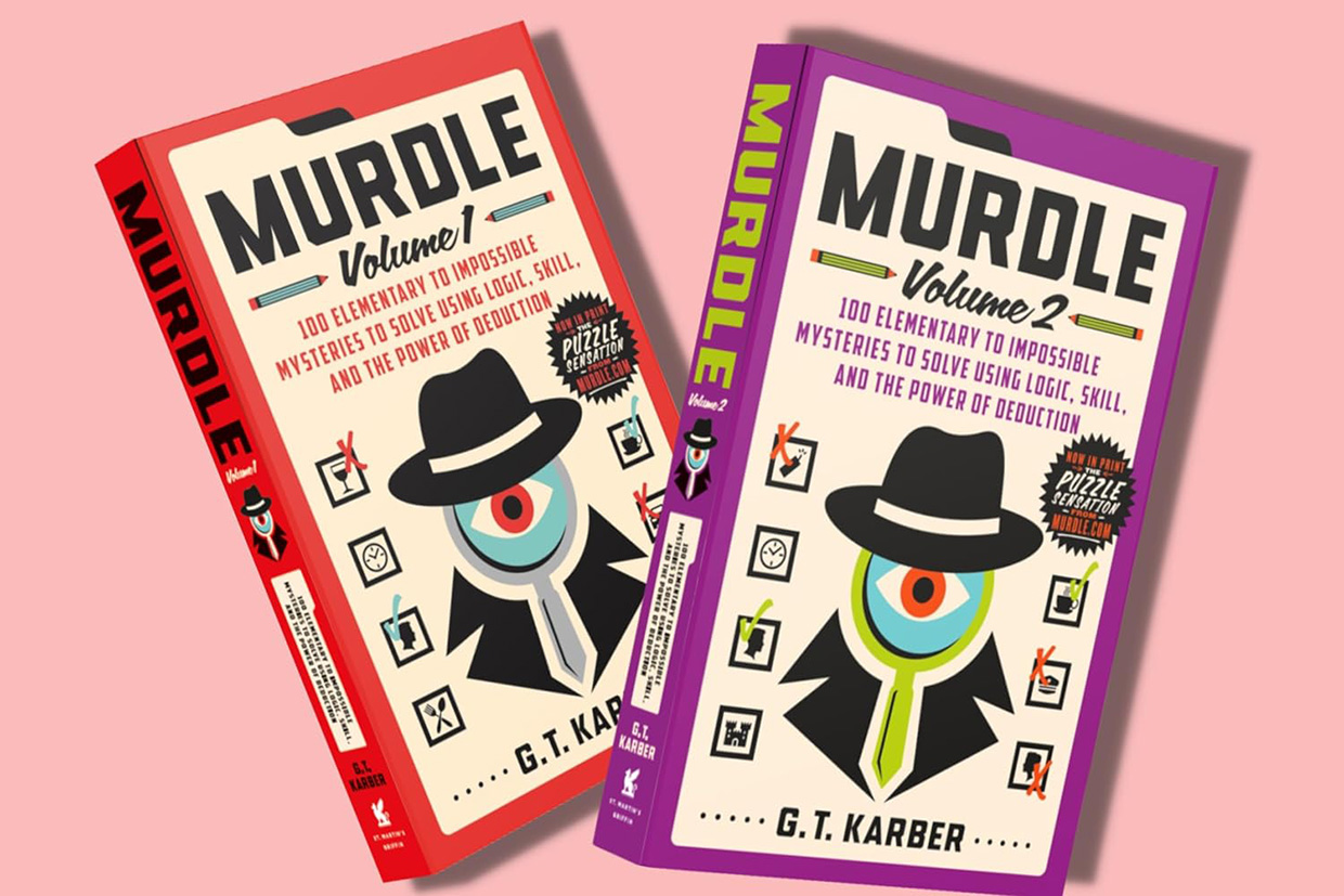 Murdle Mystery Puzzle Books