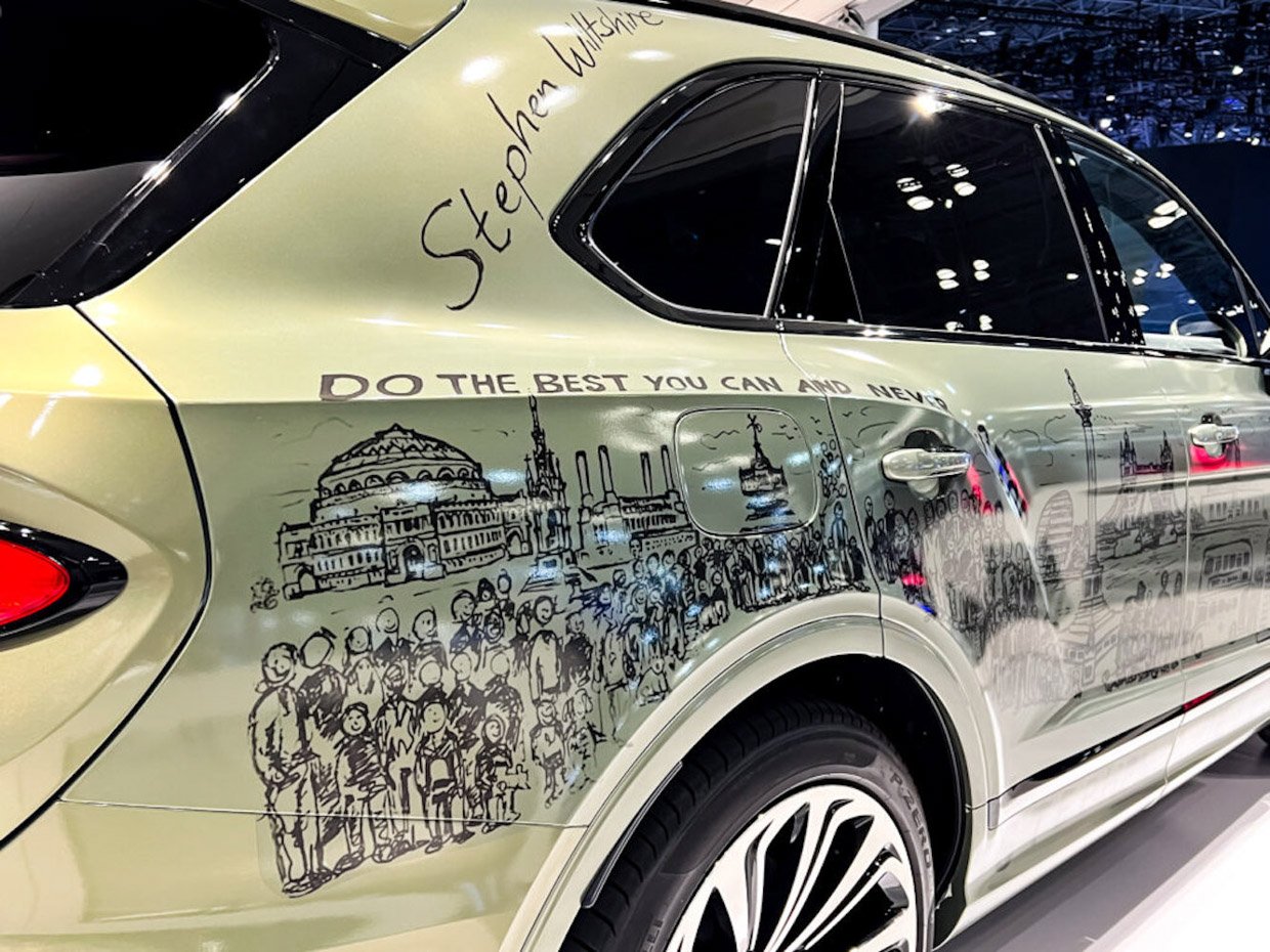 Bentley Belonging Bentayga Art Car