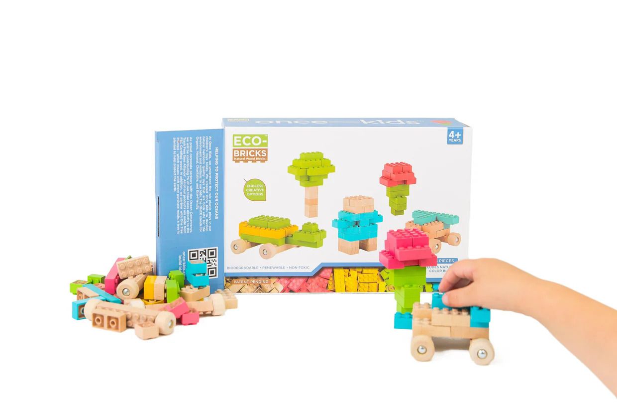Eco-bricks Wooden Construction Toys