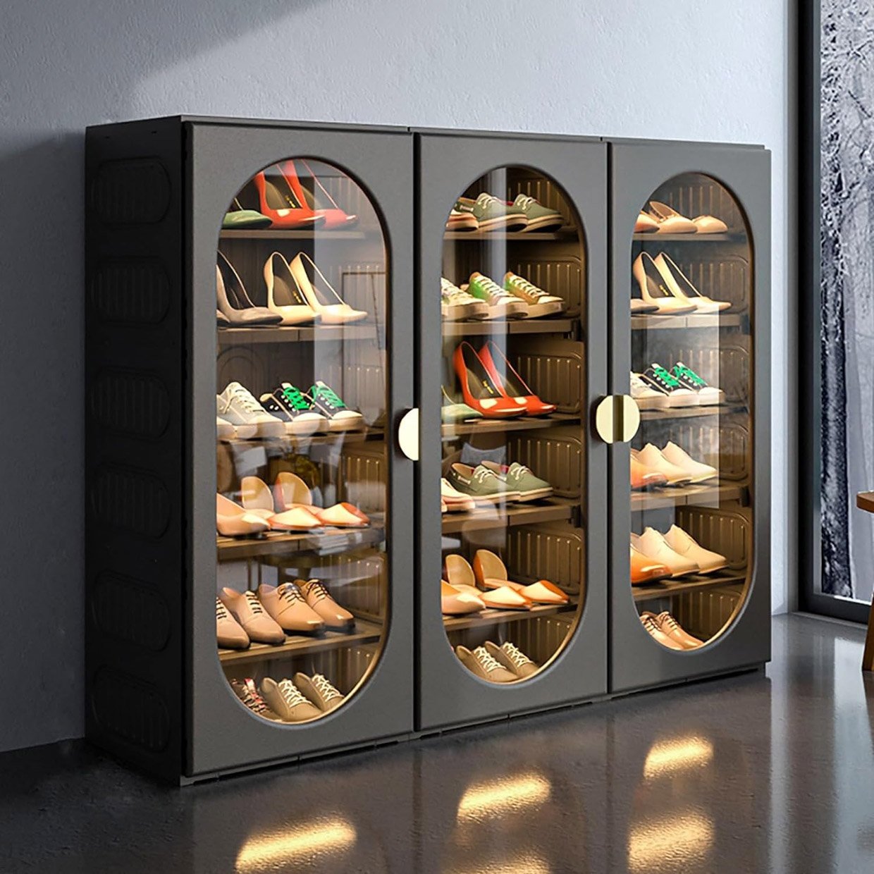 Folding Shoe Cabinet