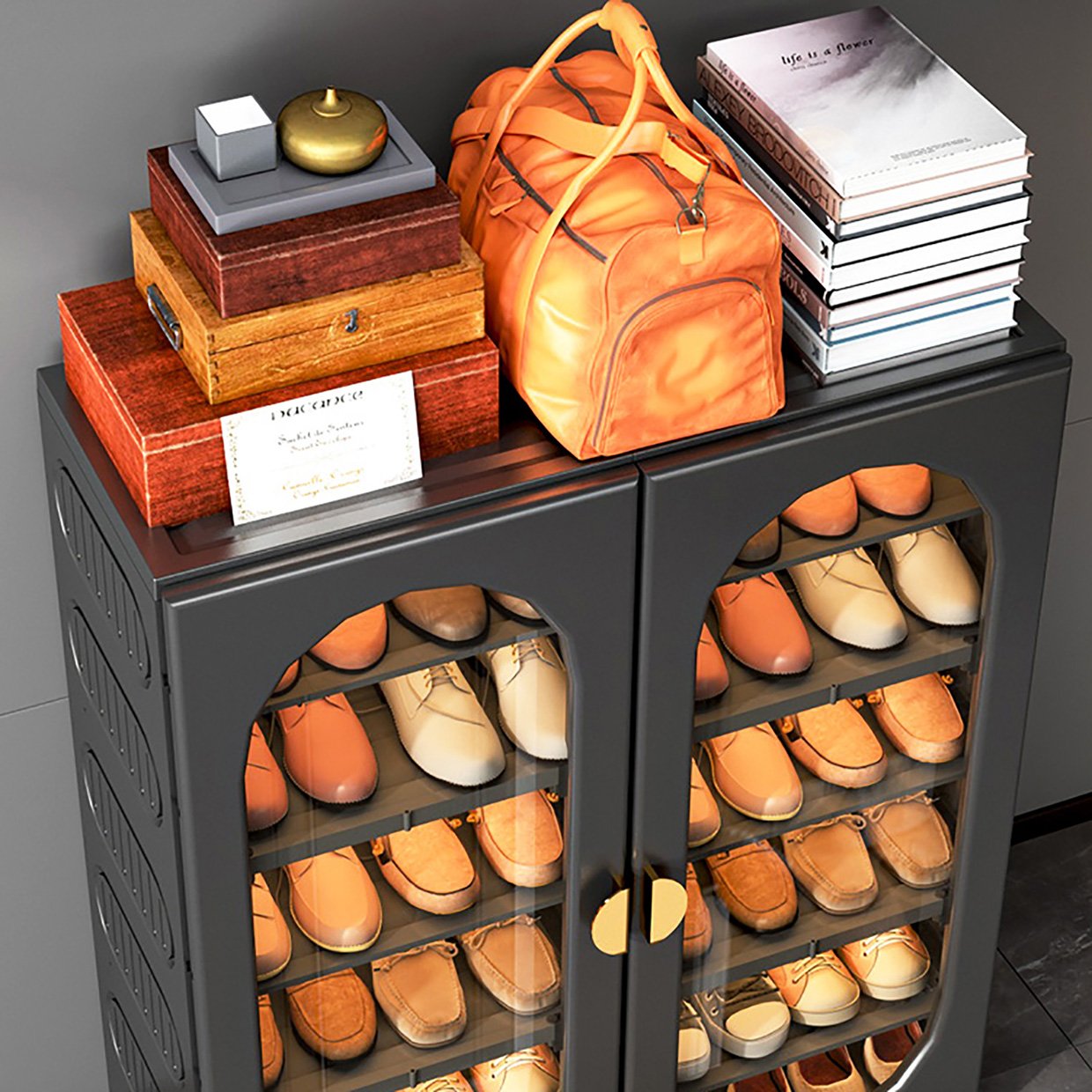 Folding Shoe Cabinet