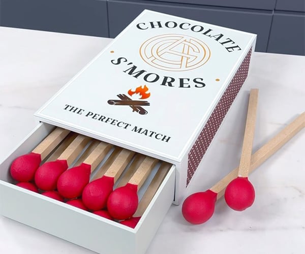 Making Giant Chocolate Matches