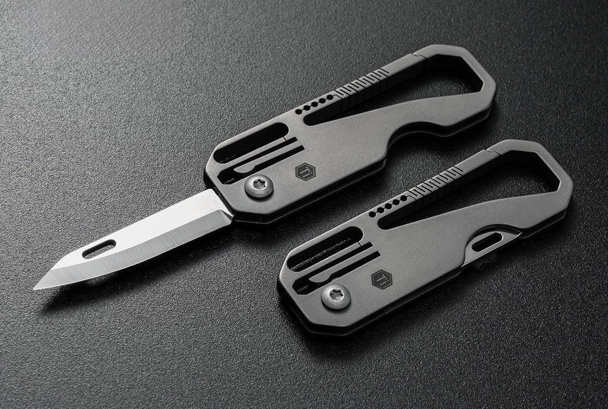 KeyUnity KK08 Carabiner Pocket Knife