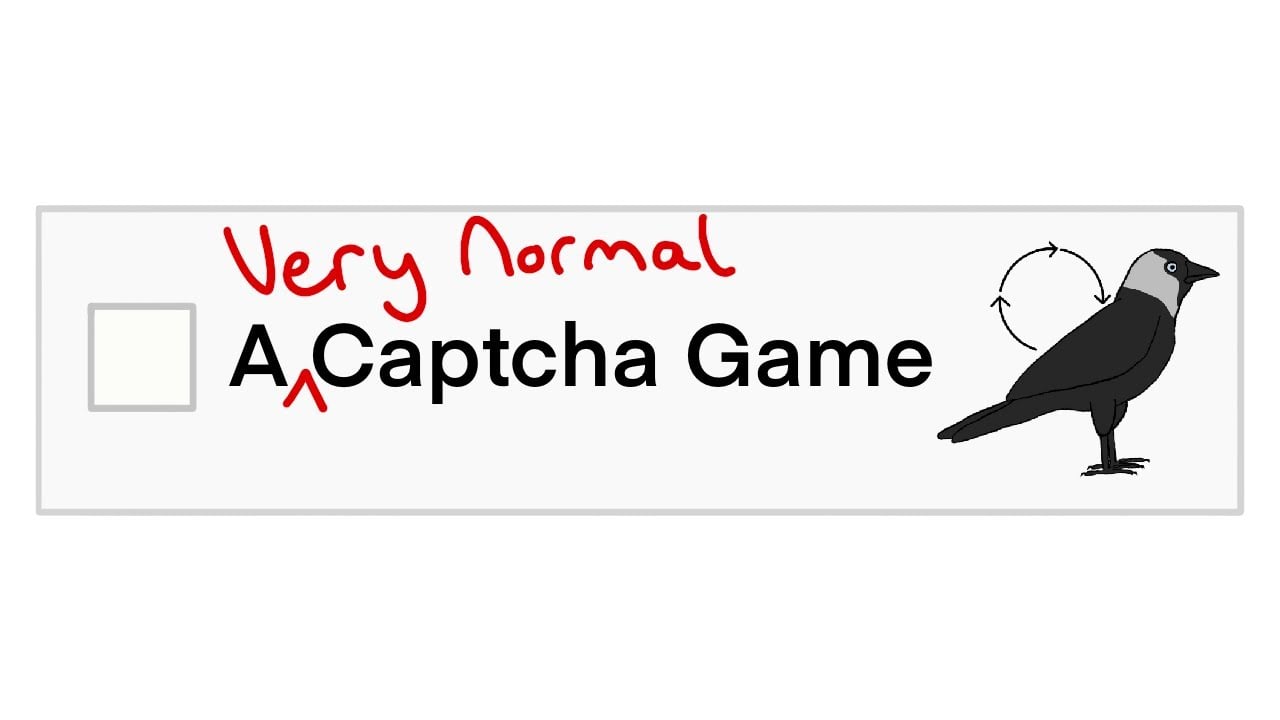 A Very Normal Captcha Game
