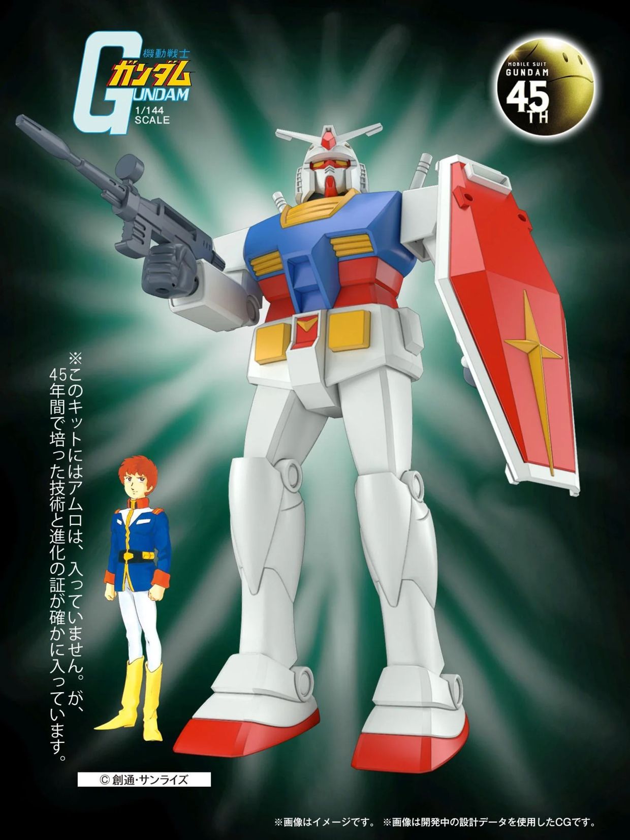 Bandai is Reviving the Original Gundam Model Kit from 1980