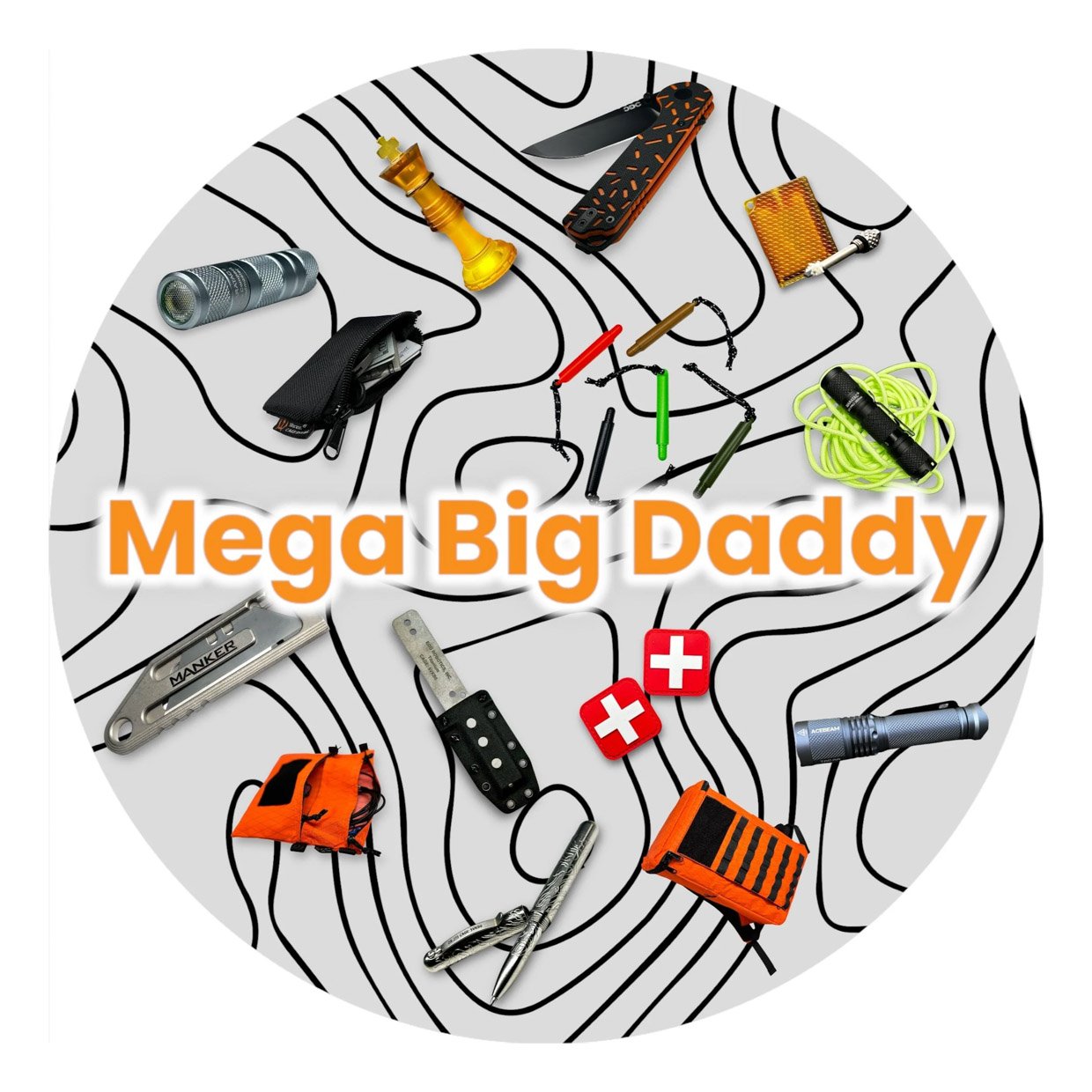 CountyComm EDC Mega Big Daddy Mystery Pack