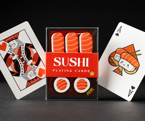 Sushi Playing Cards