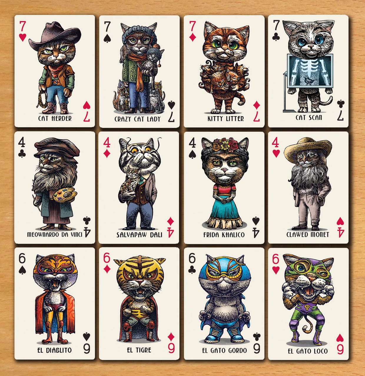The Cat’s Meow Playing Cards