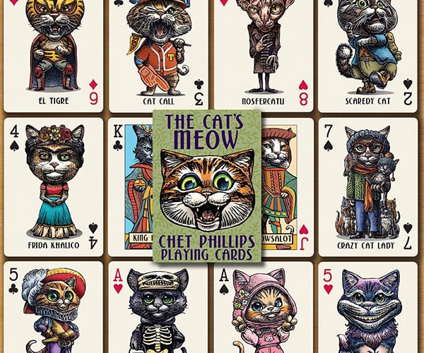 The Cat’s Meow Playing Cards