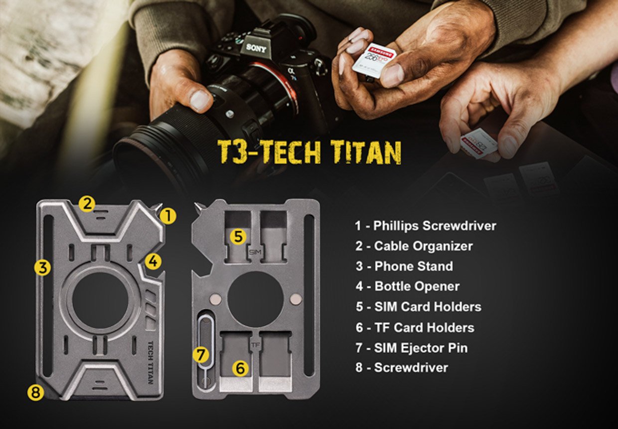 TitanSpin Multitool Fidget Spinner