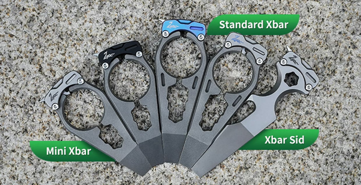 Xbar Titanium Pry Bar + Cutting Tools