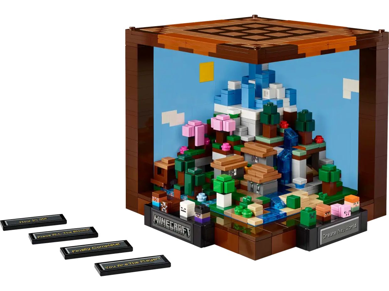 LEGO Minecraft Crafting Table