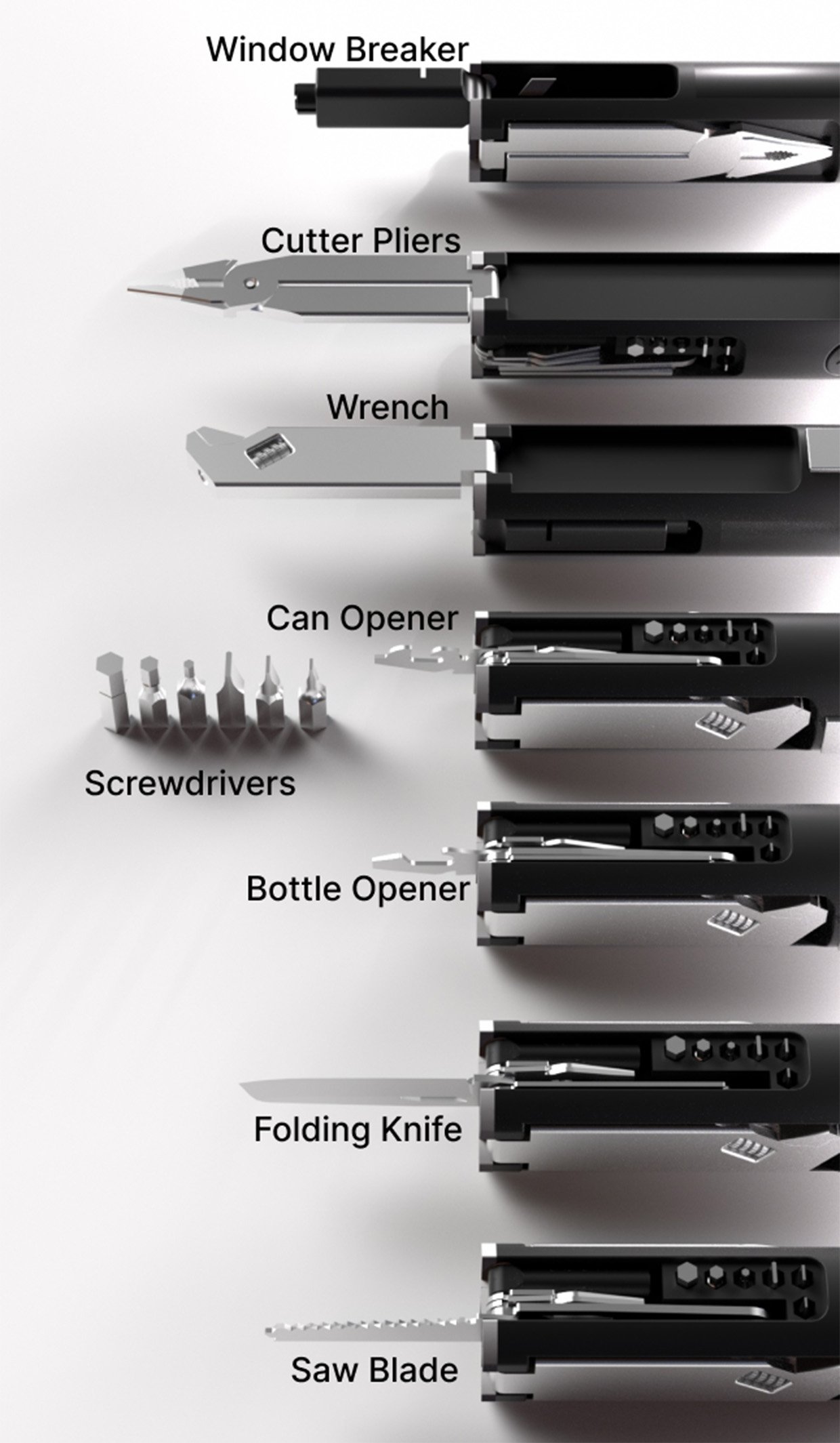 MutiFlex 13-in-1 Flashlight Multitool
