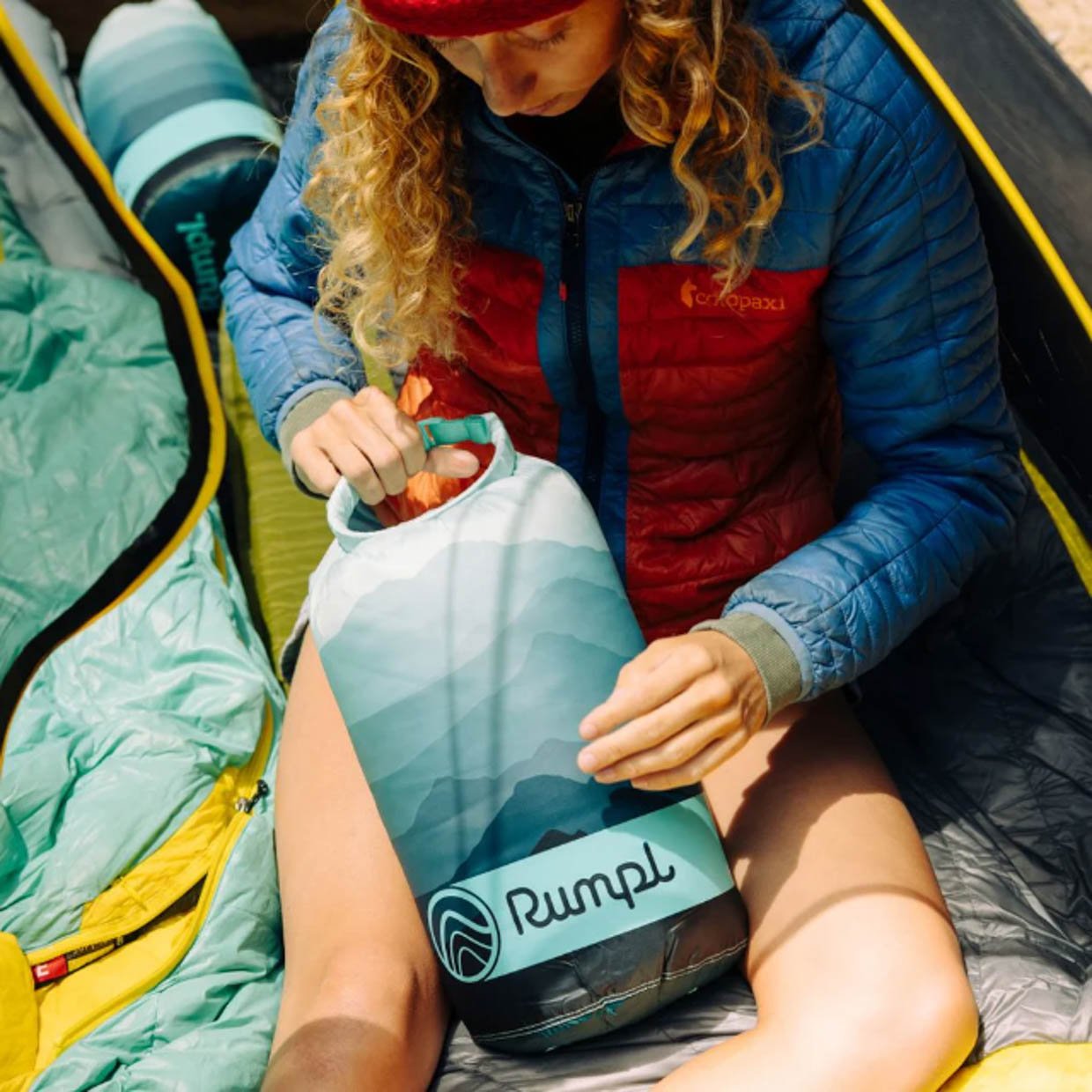 The Rumpl Camp Pillow Is Your Cozy Sleep Companion