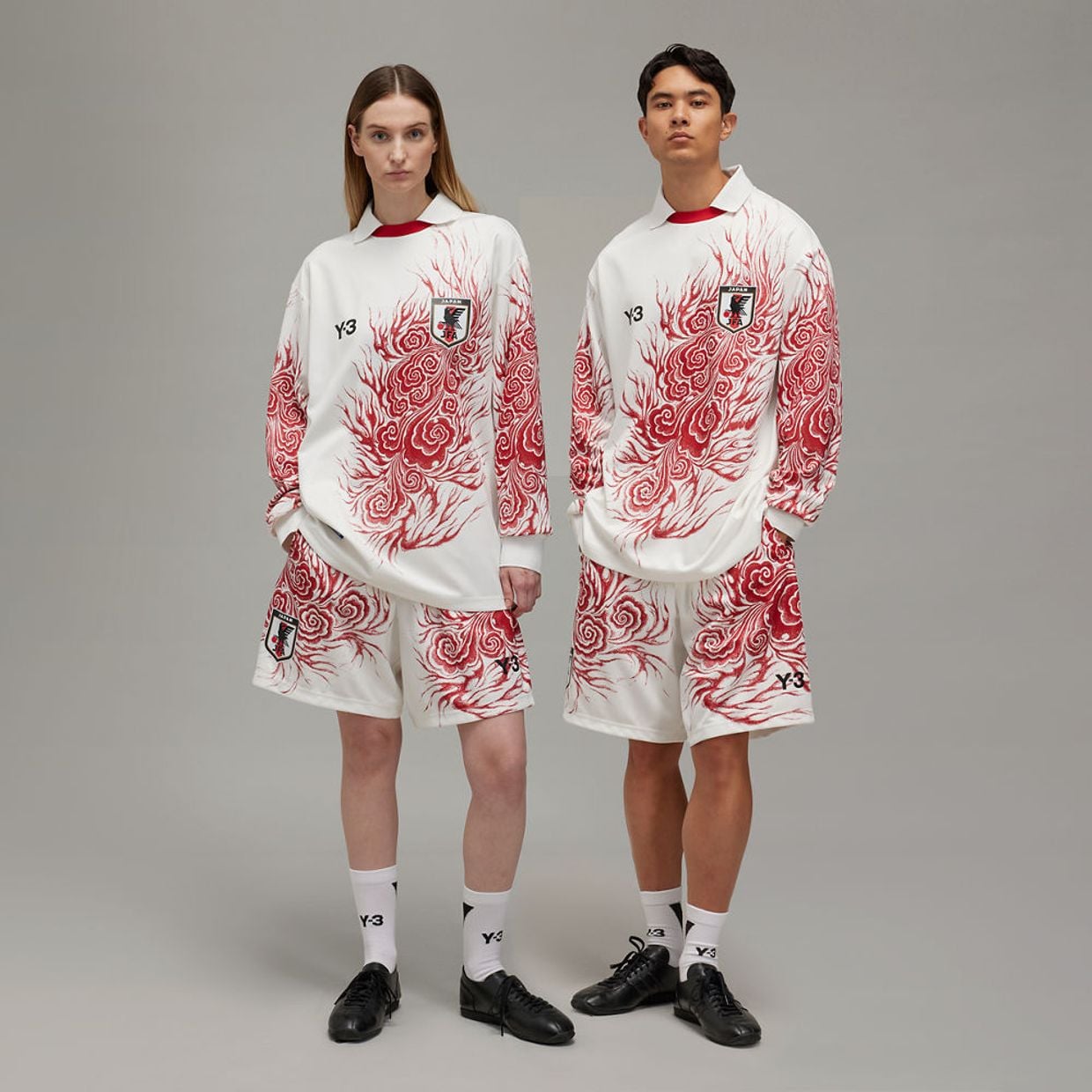 Y-3 Scores a Hat Trick with Its Fiery Japan National Football Team