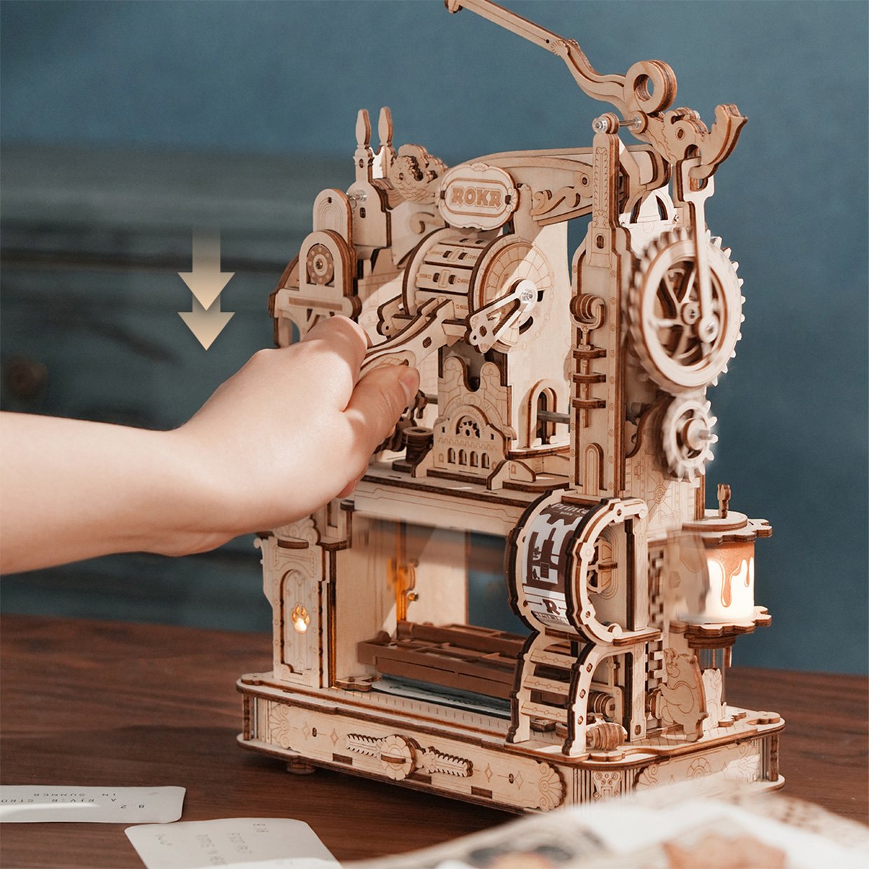 Rokr Mini Printing Press Model