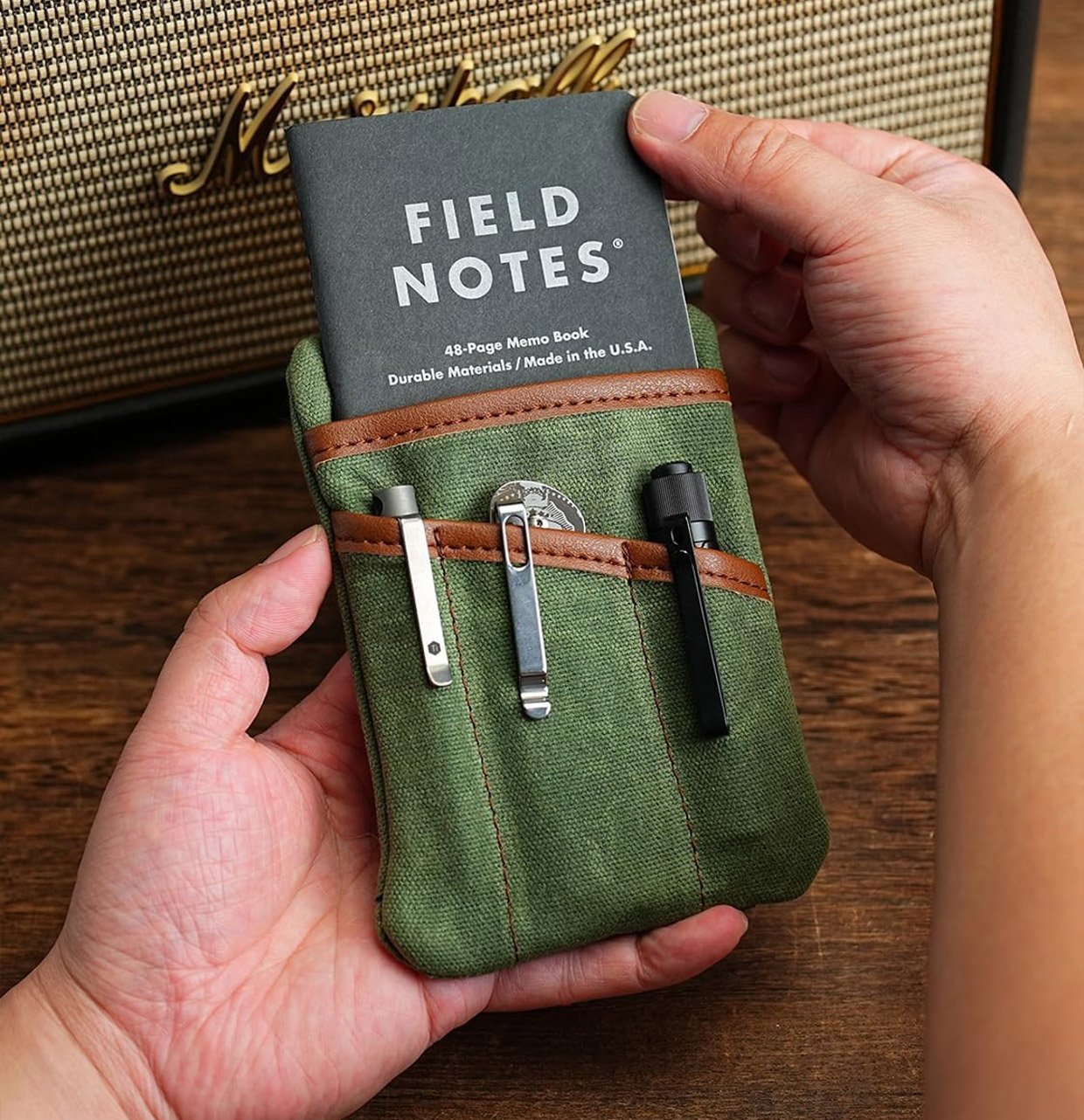 This Canvas EDC Gear Pouch Looks Good and It's a Bargain