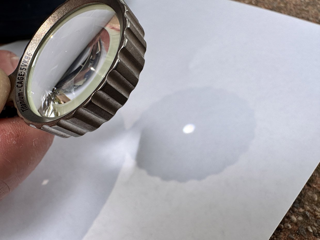 Titan Zoom Sapphire Lens Magnifier