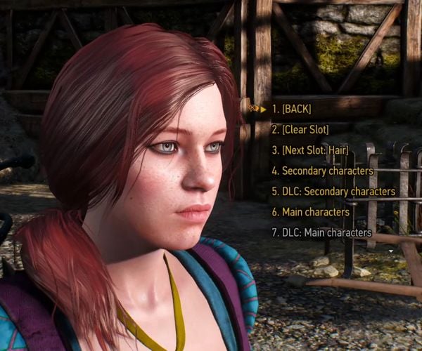 The Witcher 3 Custom Player Characters Mod