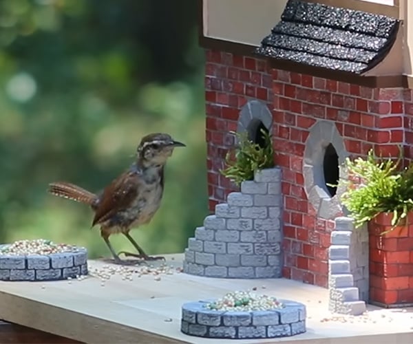 Building a Brick Birdhouse