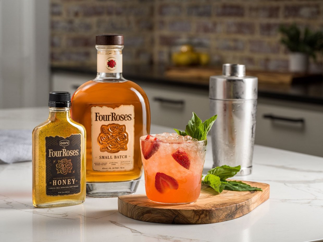 Four Roses x Ooni Bourbon Barrel Aged Honey
