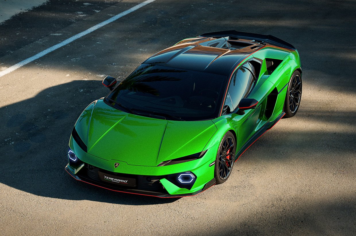 The Lamborghini Temerario Is a 900+ Horsepower Hybrid V8 Supercar