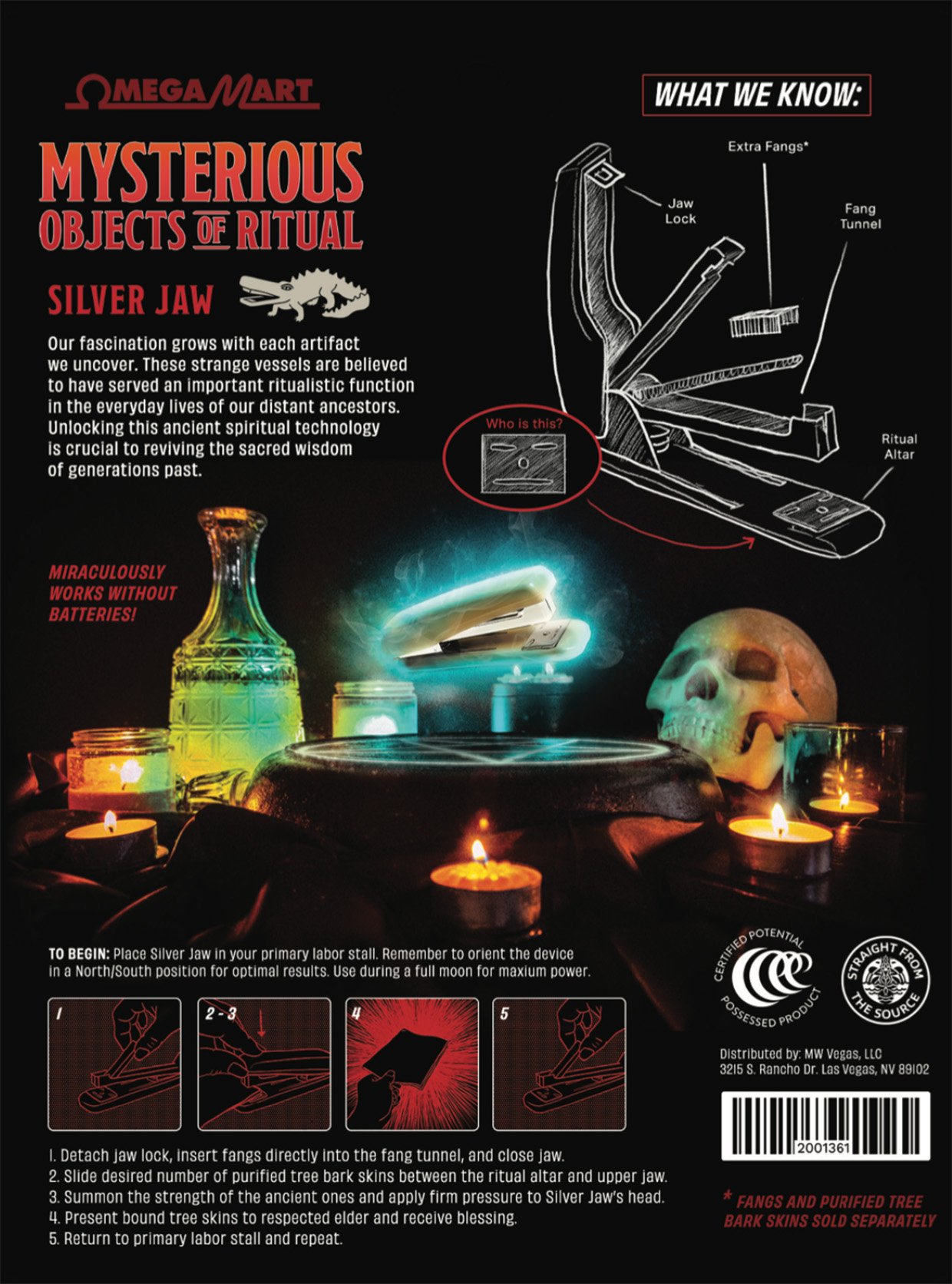 Mysterious Objects of Ritual: Silver Jaw