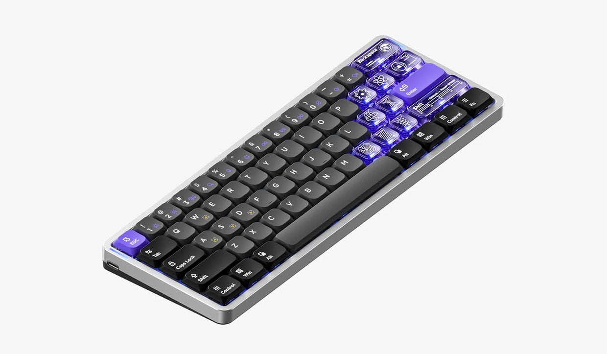 NuPhy Air60 HE Low Profile Magnetic Keyboard