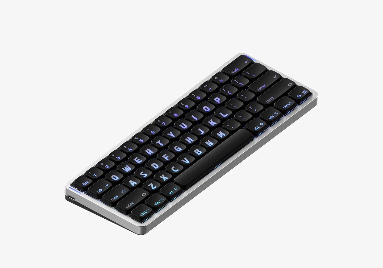NuPhy Air60 HE Low Profile Magnetic Keyboard