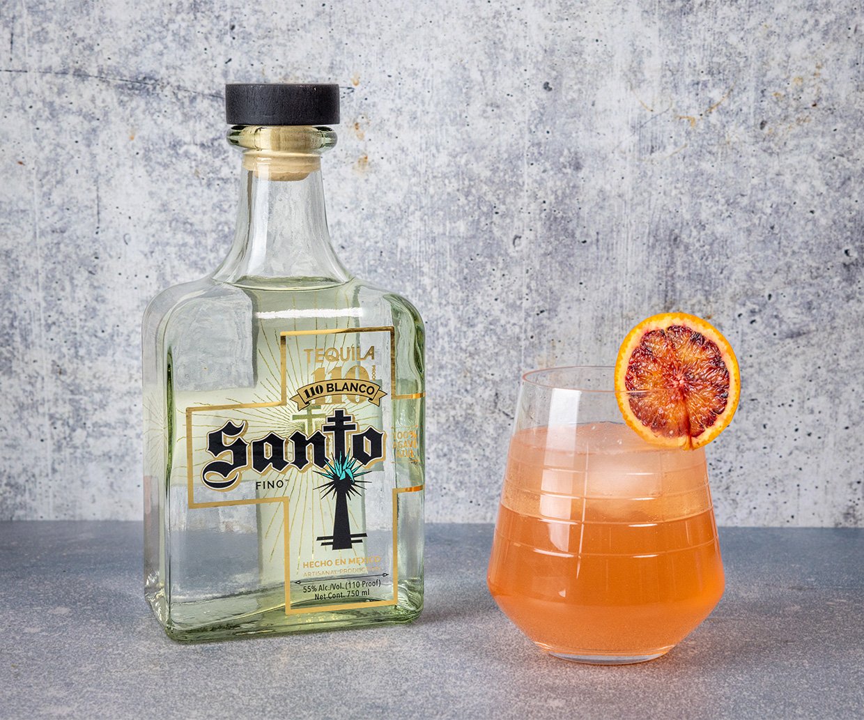 Santo 110 Proof Blanco Tequila