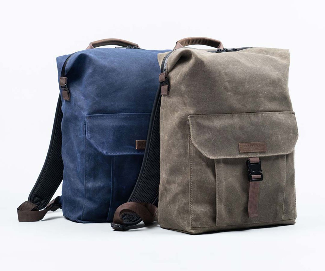 The Vitesse Backpack is a No-nonsense Durable Waxed Canvas Bag