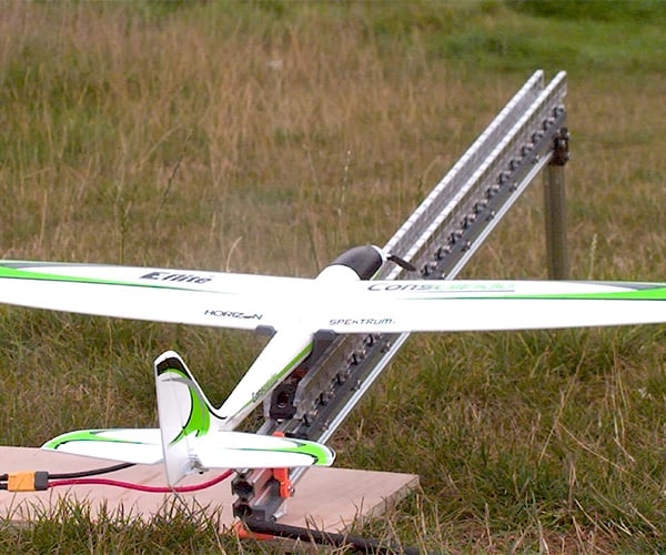 Launching a Model Airplane with Electromagnets