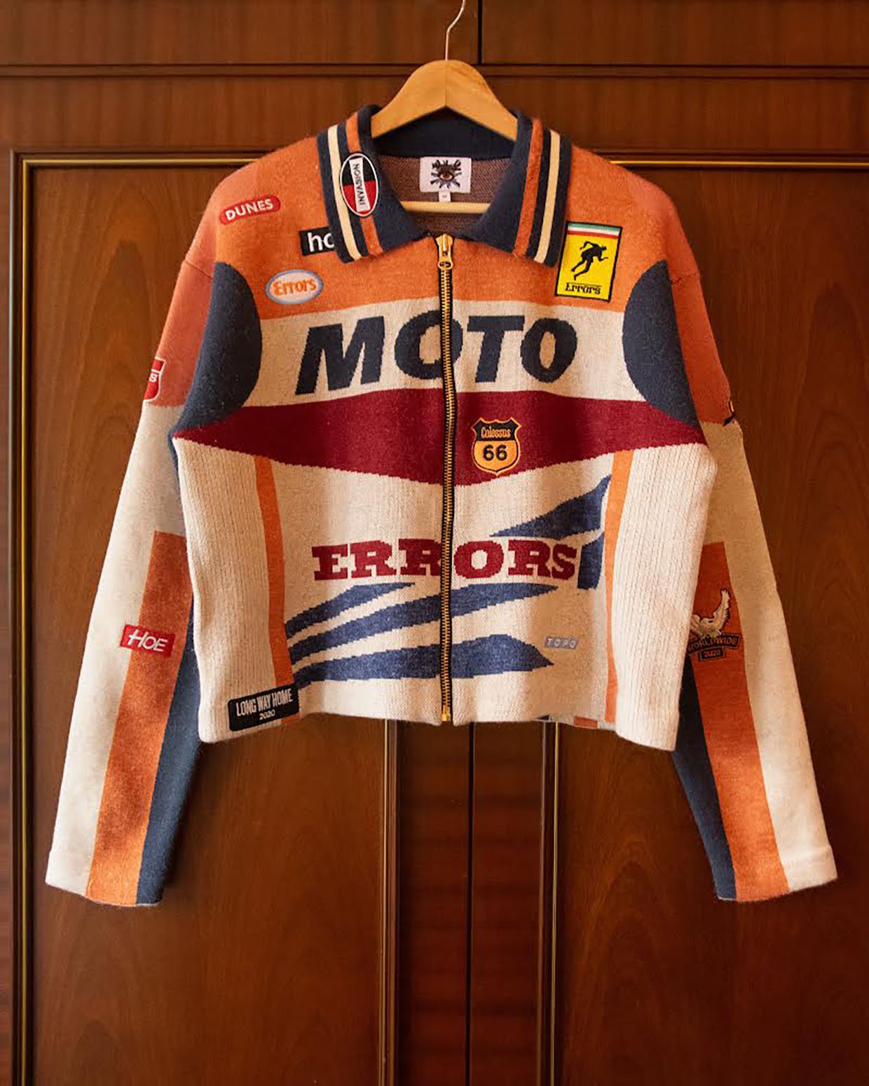 House of Errors Knitted Moto Jacket