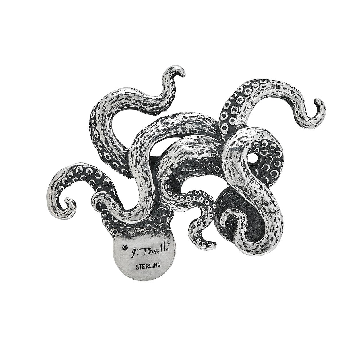 Jose Balli Silver Pocket Squares